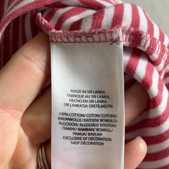 Polo Ralph Lauren - Men’s medium pink and white polo - Picture 4 of 5